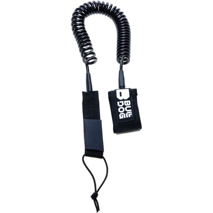 2024 Bulldog SUP 11' Coil Leash BDLSUP - Black / White